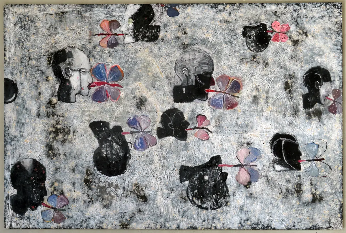 Bons baisers, Huile sur toile, 2017
