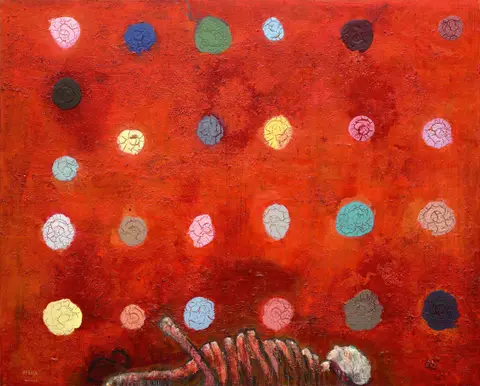 Invictus, Acrylic and oil on linen canvas, 2011